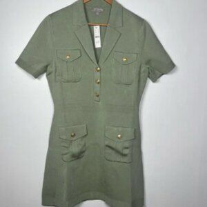J.Crew Sizes XXS, M Short sleeve Mini Lady Jacket Dress In Green